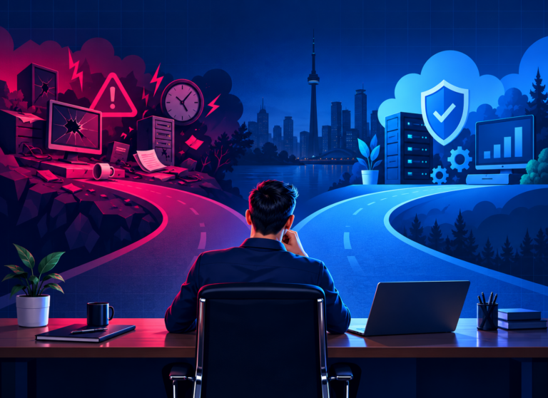 Managed IT Services vs Break-Fix IT Support for Surrey Small Businesses